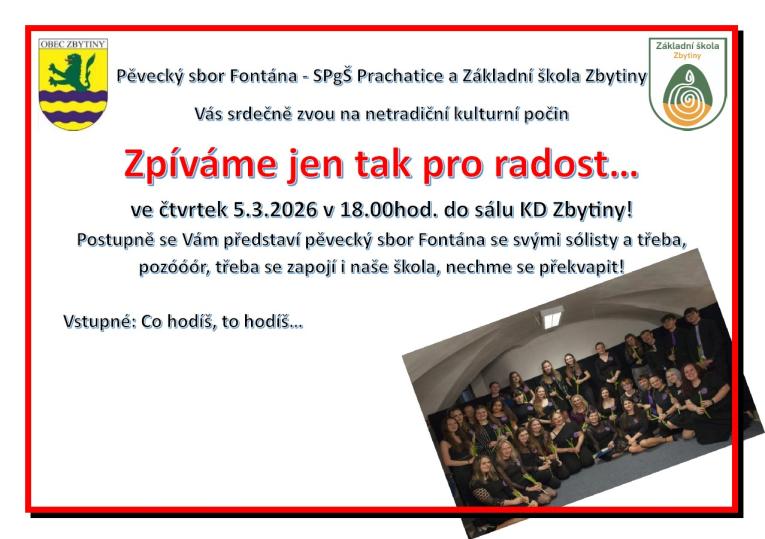 Fontána &&nbsp;ZŠ Zbytiny